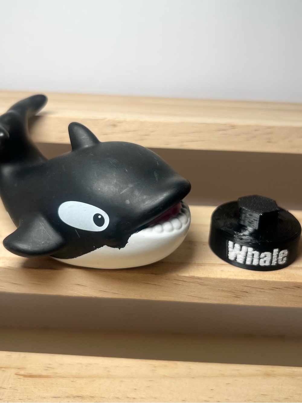 Rare Fisher Price Little People Orca Figure And Zoo Talker Attatchment For Zoo